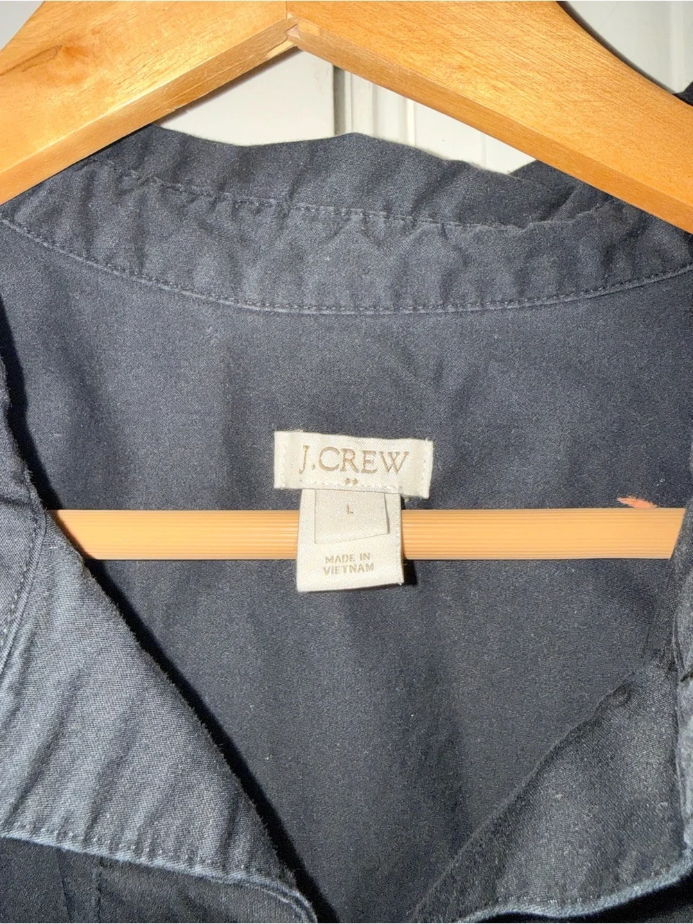 J. Crew Dark Navy Button-Up Shirt
